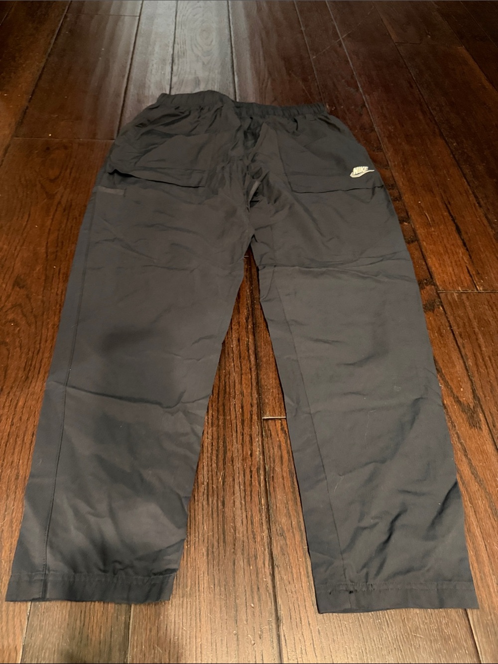 Nike Men's Black Casual Jogger Pants with Logo